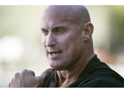 Sumo wrestler Robert Daniel