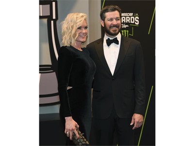Martin Truex Jr. and his girlfriend Sherry Pollex