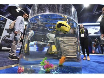 An underwater drone