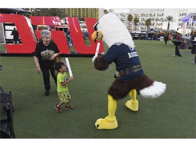 Rookie, the USA Rugby mascot