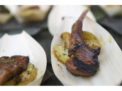 Robata baby lamb chops from SUSHISAMBA