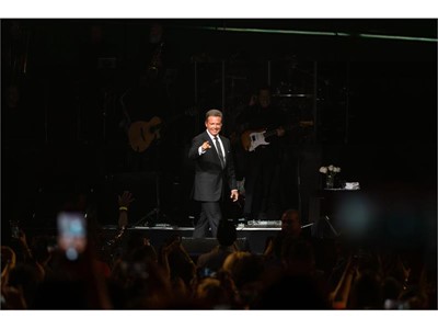 Luis Miguel performs at The Colosseum at Caesars Palace