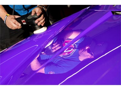 An exhibitor demonstrates