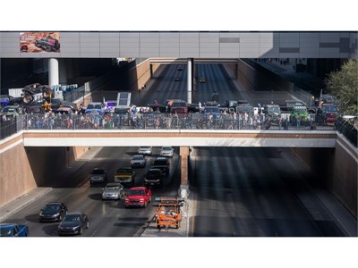 The display of vehicles