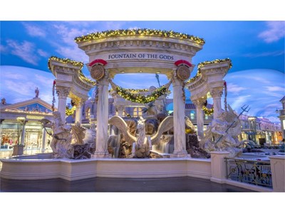 The Fountain of the Gods at the Forum Shops in Caesars Palace, Las