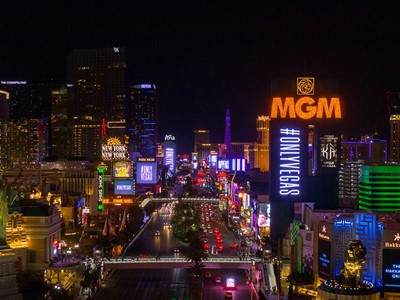 Las Vegas Paints the Town Purple in Celebration of Campaign Launch