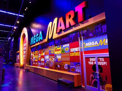Omega Mart Exterior