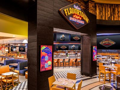 Front Entry of Guy Fieri s Flavortown Sports Kitchen at Horseshoe Las Vegas
