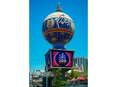 Paris Las Vegas 200 Day Countdown