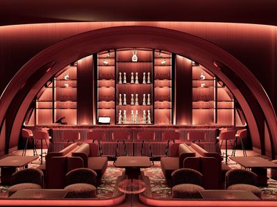 Wax Rabbit Speakeasy Rendering Durango Casino courtesy of Clique Hospitality