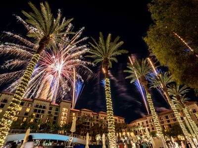 Fireworks at Green Valley Ranch Resort Spa