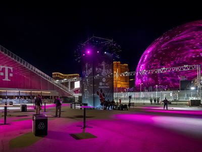 T Mobile Zone at Sphere