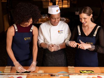 Nobu at Paris Las Vegas Interactive Culinary Experience Credit Caesars Entertainment
