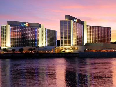 Aquarius Casino Resort in Laughlin courtesy Golden Entertainment Inc