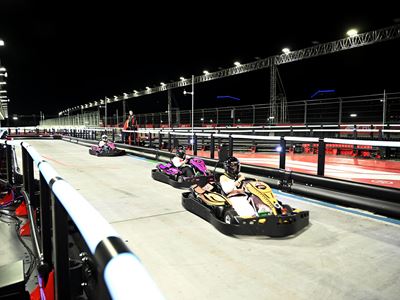 GPP F1 DRIVE Karting Credit Las Vegas Grand Prix