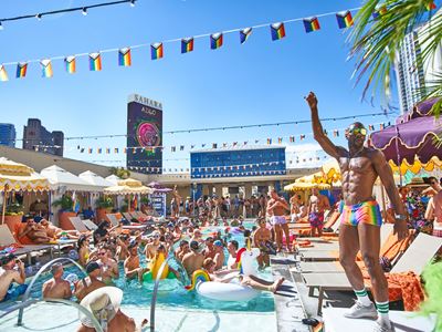 Elevate Pool Party Courtesy of Sahara Las Vegas 2