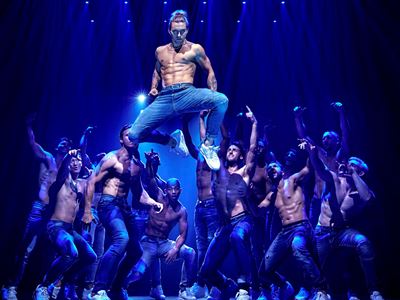 Cast of MAGIC MIKE LIVE Aus credit Peter Brew Bevan
