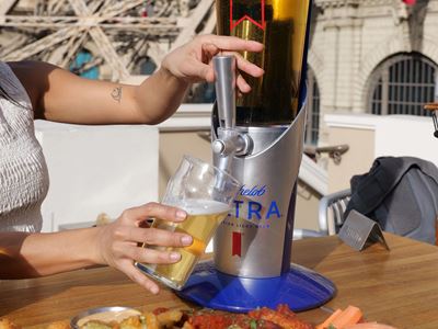 Summer Soccer Beer Tower