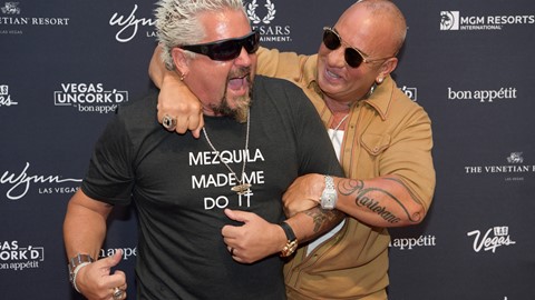 Guy Fieri and Steve Martorano