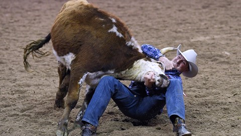 Final: Steer wrestler Kyle Irwin