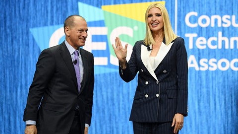 Gary Shapiro and Ivanka Trump
