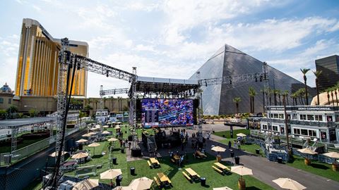 MGM Resort's Bud Light Beer Garden