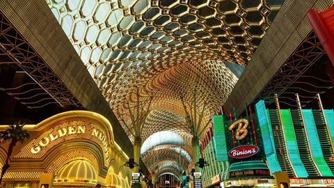 Revitalized Viva Vision Canopy Illuminates Fremont Street Experience (credit Black Raven Films)
