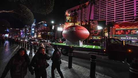 Supre Ball on Las Vegas Strip