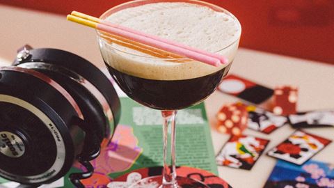 Wynn LV Min s Test Kitchen Great Wave Espresso Martini Courtesy of Wynn Las Vegas