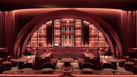 Wax Rabbit Speakeasy Rendering Durango Casino courtesy of Clique Hospitality