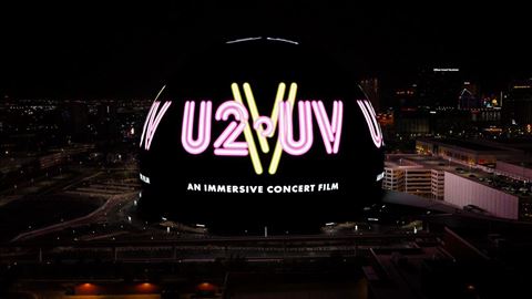 V U2 Immersive Concert Film Sphere Las Vegas