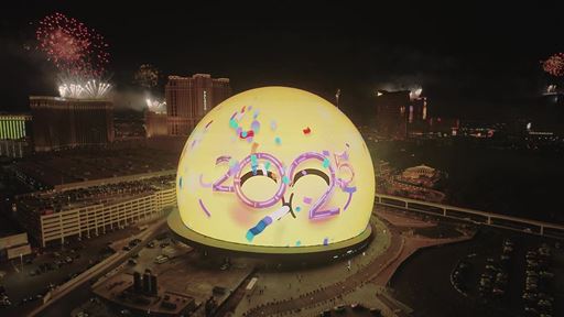 Sphere Orbi New Year s Eve Celebration