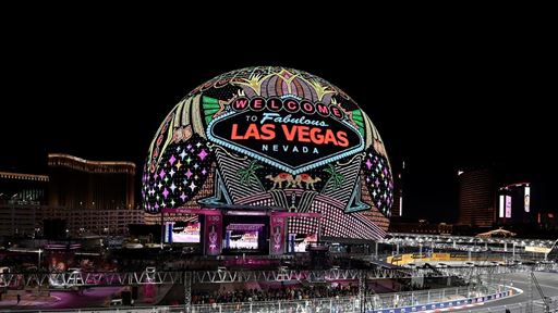 Las Vegas Grand Prix Las Vegas Strip Circuit Sphere 2