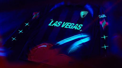 Las Vegas AFCB Kit Shirt Front Credit LVCVA