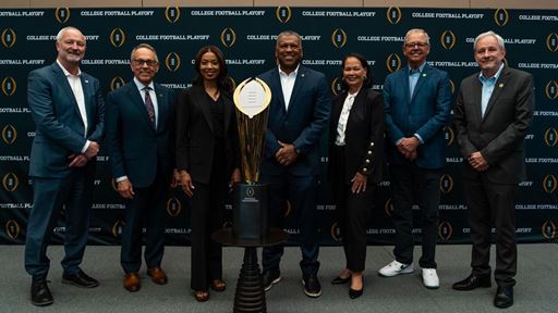 CFB Championship Panelists see description for names
