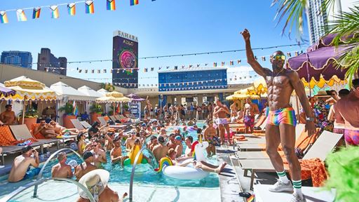 Elevate Pool Party Courtesy of Sahara Las Vegas 2