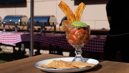 Summer Soccer Shrimp Cocktail