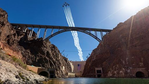 Thunderbirds HooverDam LowerRiver