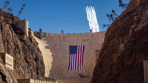 Thunderbirds HooverDam LowerRiver