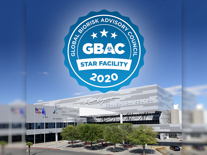 LVCVA Las Vegas Convention Center Receives GBAC STAR Accreditation by