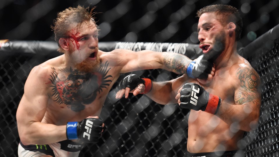 Conor McGregor and Chad Mendez