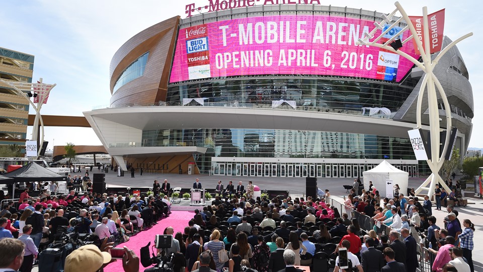T-Mobile Arena opening day