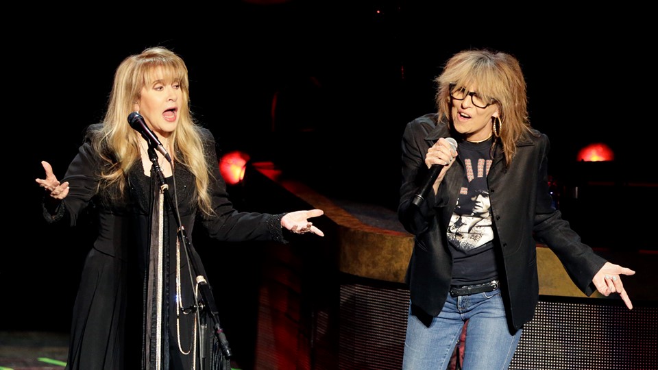 Stevie Nicks and Chrissie Hynde