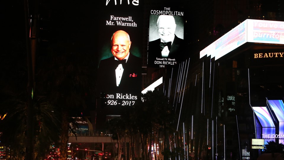 Don Rickles Marquee Tribute - ARIA Resort & Casino