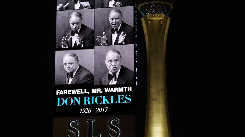Don Rickles Marquee Tribute - SLS Las Vegas Hotel & Casino and W Las Vegas