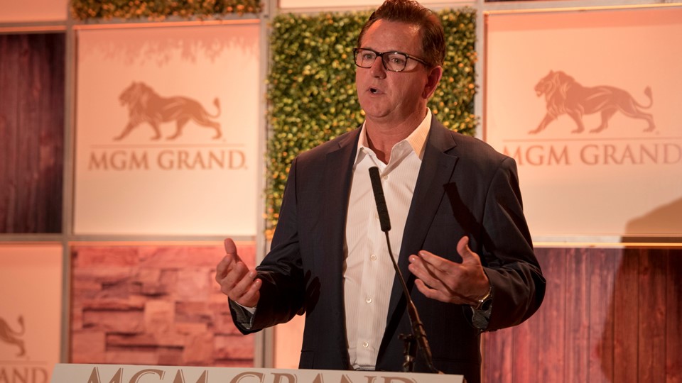 Scott Sibella, president and COO of the MGM Grand