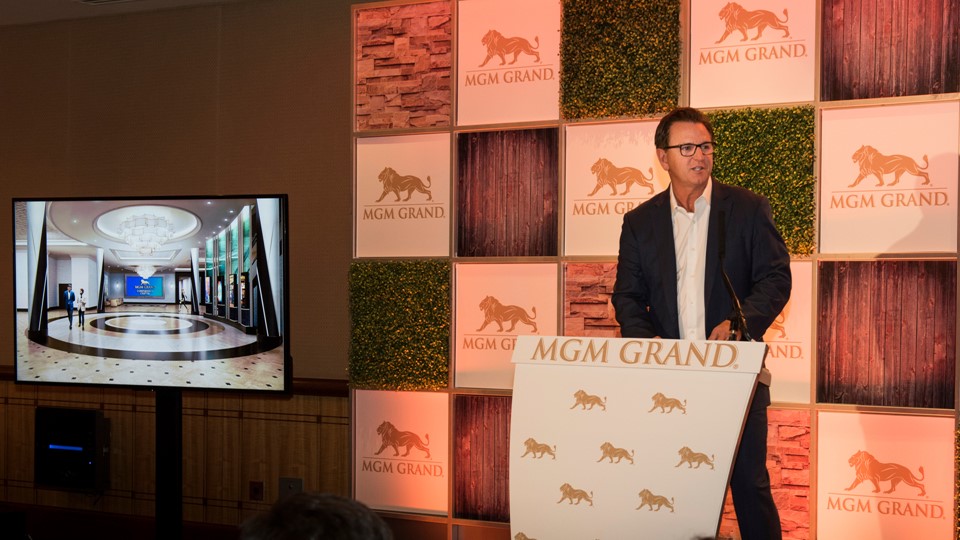 Scott Sibella, president and COO of the MGM Grand
