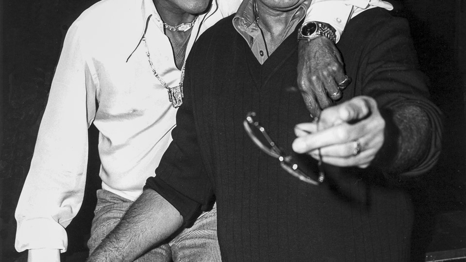 Jerry Lewis and Sammy Davis Jr.