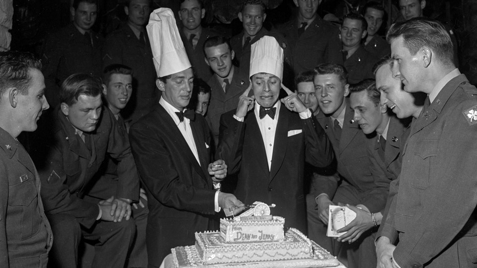 Dean Martin and Jerry Lewis