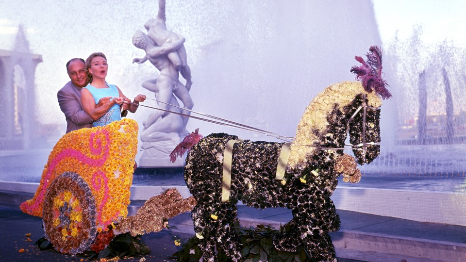 Jay Sarno and Line Renaud